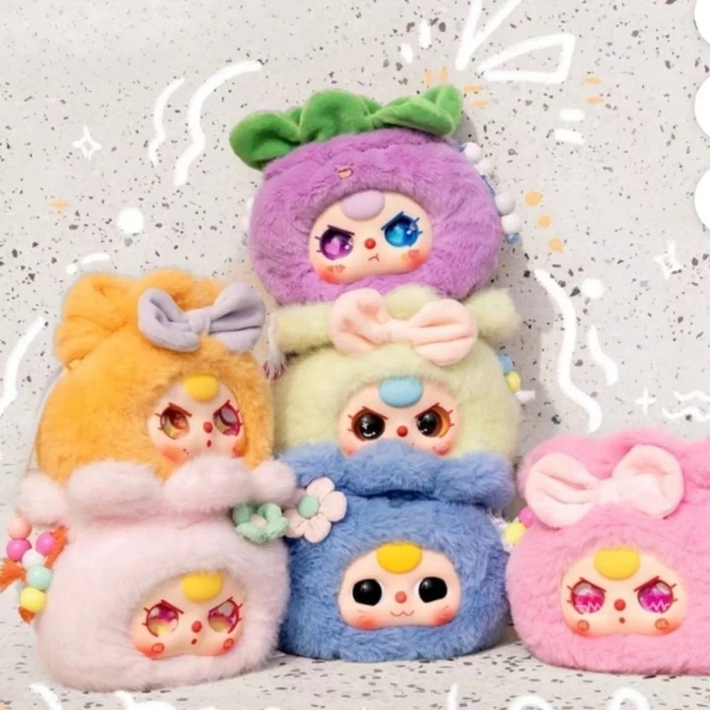 Labubu Baby Three Good Luck Bag 3 mystery plushies sealed blind draw box